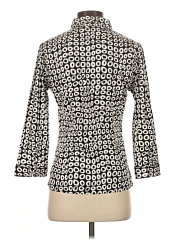 Tizzie 3/4 Sleeve Button-Down Shirt (view 2)