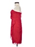 Cache 100% Polyester Red Cocktail Dress Size 0 - photo 5