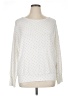 Lucky Brand Polka Dots White Pullover Sweater Size XL - photo 1