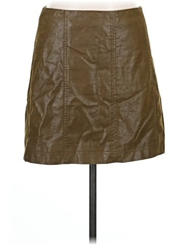 Free People Faux Leather Skirt (view 1)