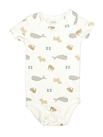 Child of Mine by Carter's Short Sleeve Onesie (view 1)