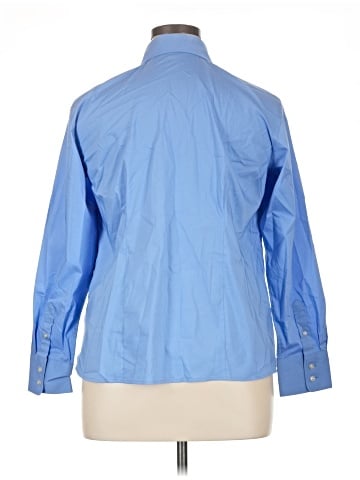 Lands' End Long Sleeve Button-Down Shirt (view 2)