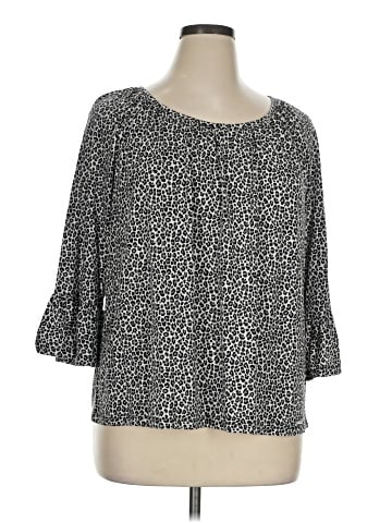 MICHAEL Michael Kors 3/4 Sleeve T-Shirt (view 1)