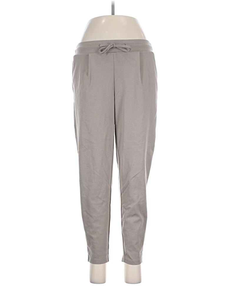 Pre-owned Ichi Casual Pants In Gray