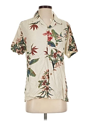 Aeropostale Short Sleeve Button-Down Shirt (view 1)
