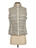 ColeBrook 100% Polyester Stripes Ivory Vest Size S - photo 1