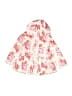 Mamiye Brothers 100% Polyester Floral White Raincoat Size 3T - photo 1