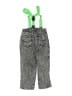 Levi's 100% Cotton Green Overalls Size 4T - photo 2