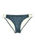 H&M Tweed Blue Swimsuit Bottoms Size 6 - photo 1
