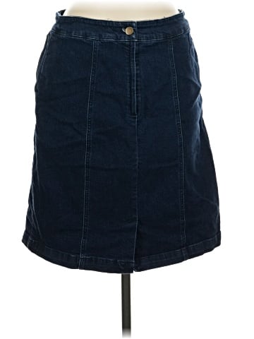 Woolovers Denim Skirt (view 1)