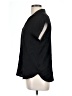 Nine West 100% Polyester Black Short Sleeve Blouse Size L - photo 5