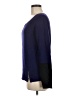 Eileen Fisher Color Block Blue Pullover Sweater Size M - photo 5