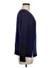 Eileen Fisher Color Block Blue Pullover Sweater Size M - photo 4