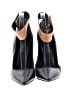 Enzo Angiolini Color Block Black Heels Size 8 1/2 - photo 2