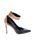 Enzo Angiolini Color Block Black Heels Size 8 1/2 - photo 1