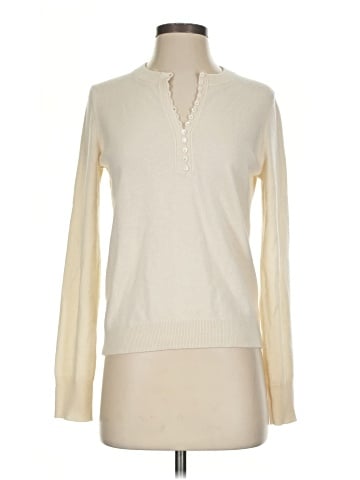 Theory Cashmere Pullover Sweater (view 1)
