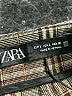 Zara Plaid Brown Casual Pants Size L - photo 7