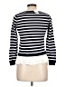 Crown & Ivy 100% Cotton Stripes Blue Pullover Sweater Size L - photo 2