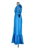 Taylor 100% Polyester Blue Casual Dress Size S - photo 5