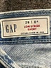 Gap 100% Baumwolle Blue Denim Shorts Size 29 waist r - photo 3