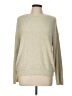 Ann Taylor LOFT Metallic Gold Pullover Sweater Size L - photo 1