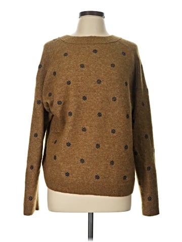 Madewell Embroidered Pullover Sweater (view 1)