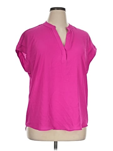 Cynthia Steffe Short Sleeve Blouse (view 1)