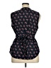 Attention 100% Polyester Black Sleeveless Blouse Size XL - photo 2