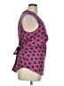Attention 100% Polyester Purple Sleeveless Blouse Size XL - photo 4