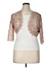 R&M Richards Pink Tan Jacket Size 14 - photo 1