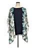 Catherines 100% Polyester Teal Kimono Size 0X - photo 1