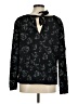 Hinge Black Long Sleeve Top Size M - photo 2