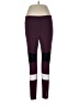 Reebok Color Block Burgundy Active Pants Size L - photo 1