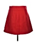 J.Crew 100% Wool Solid Red Wool Skirt Size 6 - photo 2