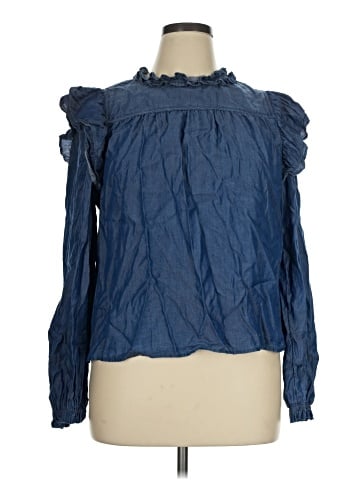 Crown & Ivy Long Sleeve Blouse (view 1)