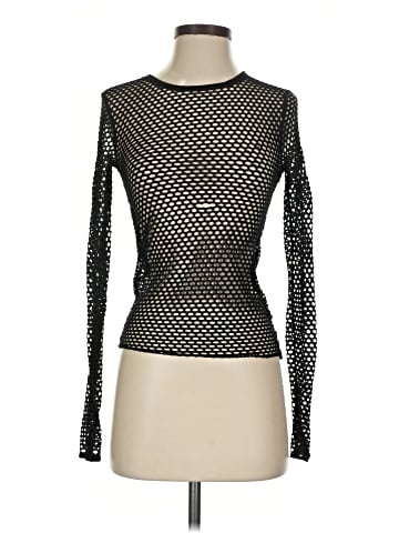 Zara W&B Collection Long Sleeve T-Shirt (view 1)