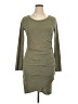 Leith Solid Green Casual Dress Size XL - photo 1