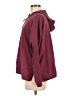 Halogen 100% Polyester Burgundy Zip Up Hoodie Size M - photo 5
