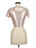 ASOS Design Metallic Silver Tube Top Size 6 - photo 2