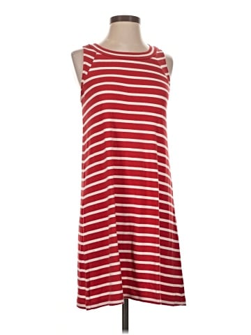 August Silk Casual Dress (view 1)