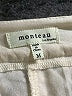 Monteau 100% Cotton Ivory Shorts Size M - photo 3
