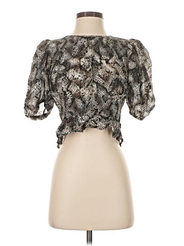Free People Short Sleeve Blouse (view 1)