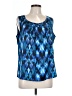 Chico's Blue Tank Top Size Lg (2) - photo 1