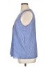 MICHAEL Michael Kors 100% Polyester Blue Sleeveless Blouse Size XL - photo 5