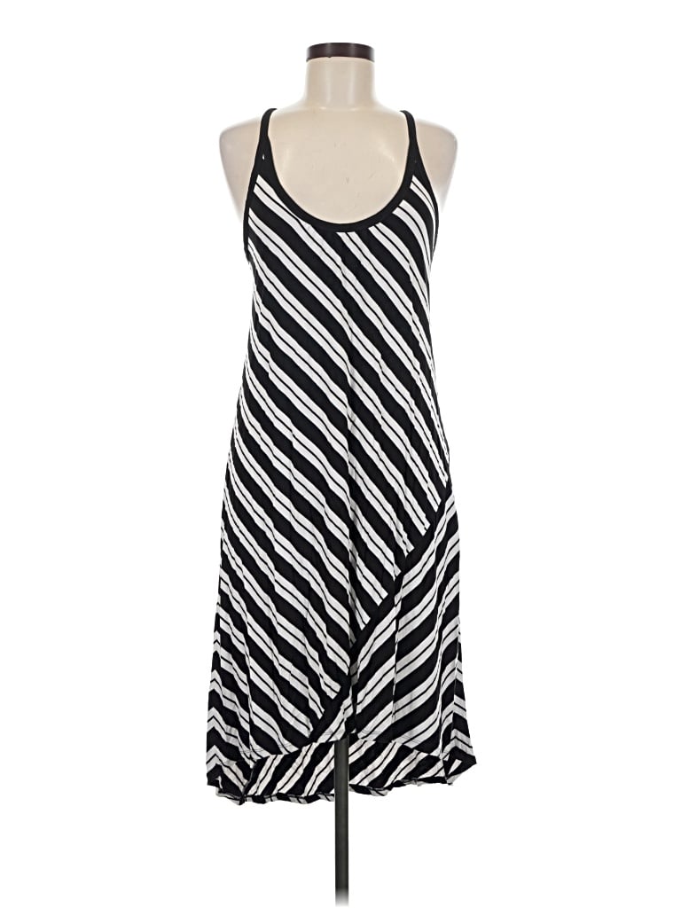 Pre-owned Caslon Casual Dress In Black