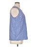 MICHAEL Michael Kors 100% Polyester Blue Sleeveless Blouse Size XL - photo 4