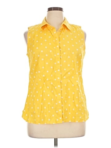 Talbots Sleeveless Button-Down Shirt (view 1)
