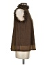 Glam 100% Polyester Brown Sleeveless Blouse Size S - photo 4