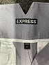 Express Solid Gray Shorts Size 8 - photo 3