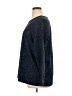 Coldwater Creek Animal Print Blue Pullover Sweater Size 1X - photo 5